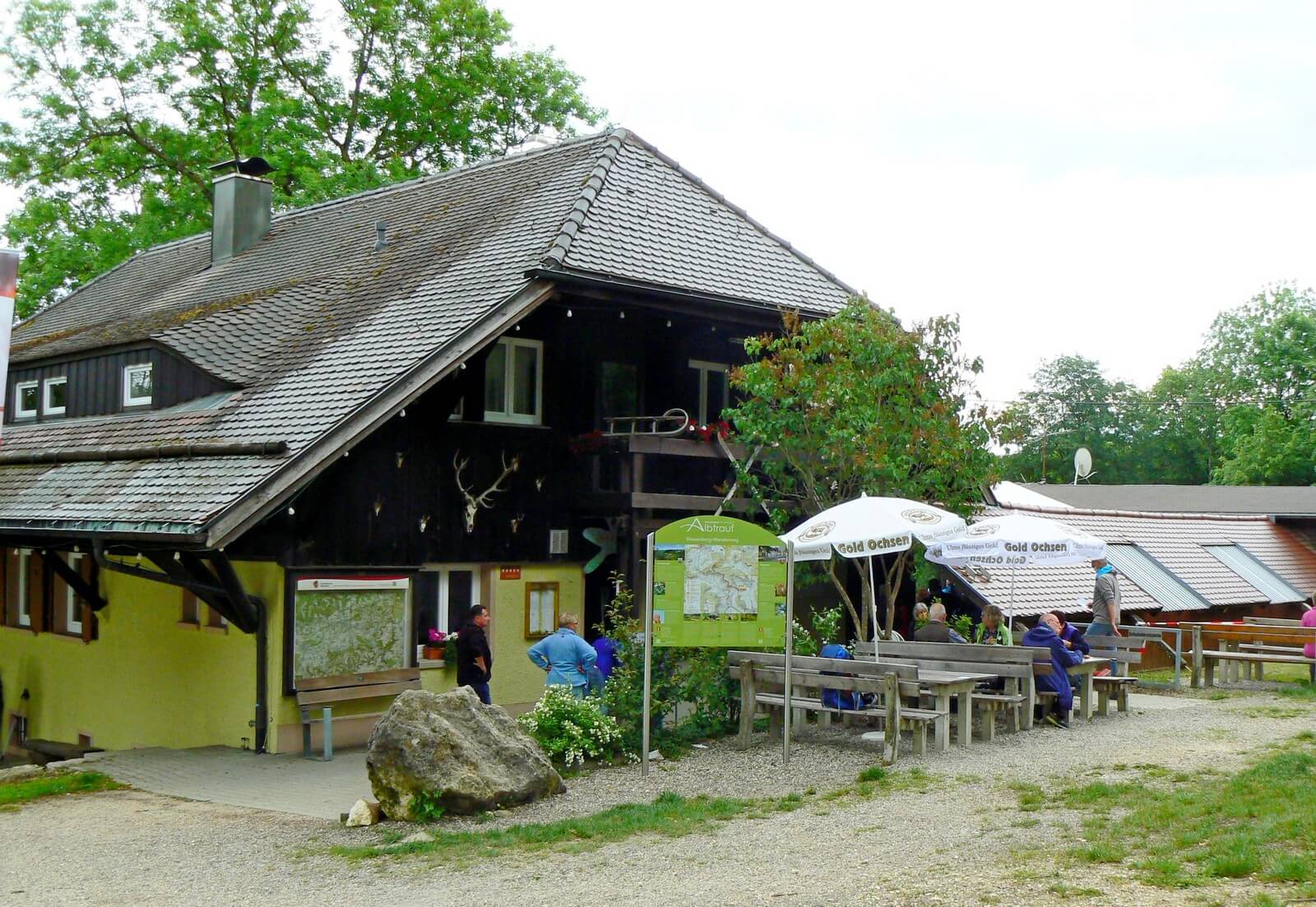 Das Wasserberghaus des Schwbischen Albvereins - Lupe Reisen